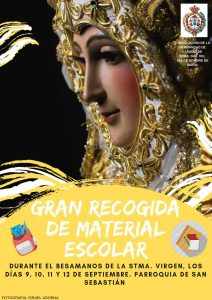 RECOGIDA DE MATERIAL ESCOLAR