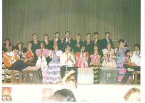 Año 1990. Feria Caseta Municipal.