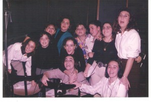 Año 1994. Grabación del disco "El son de la Cuna"