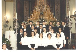 Año 1996. Función Principal de Instituto de nuestra Hermandad.